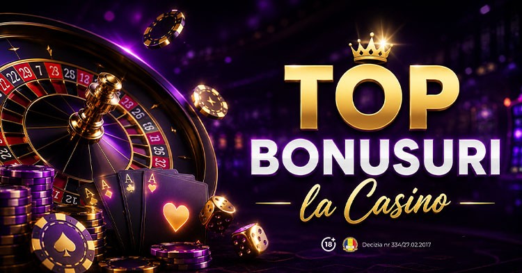 bonus de bun venit cazino top oferte, ruleta zaruri si jetoane