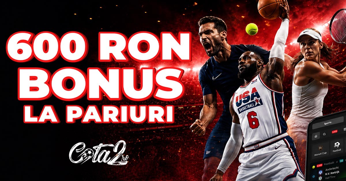 Million – bonus de bun venit de până la 600 RON la pariuri sportive